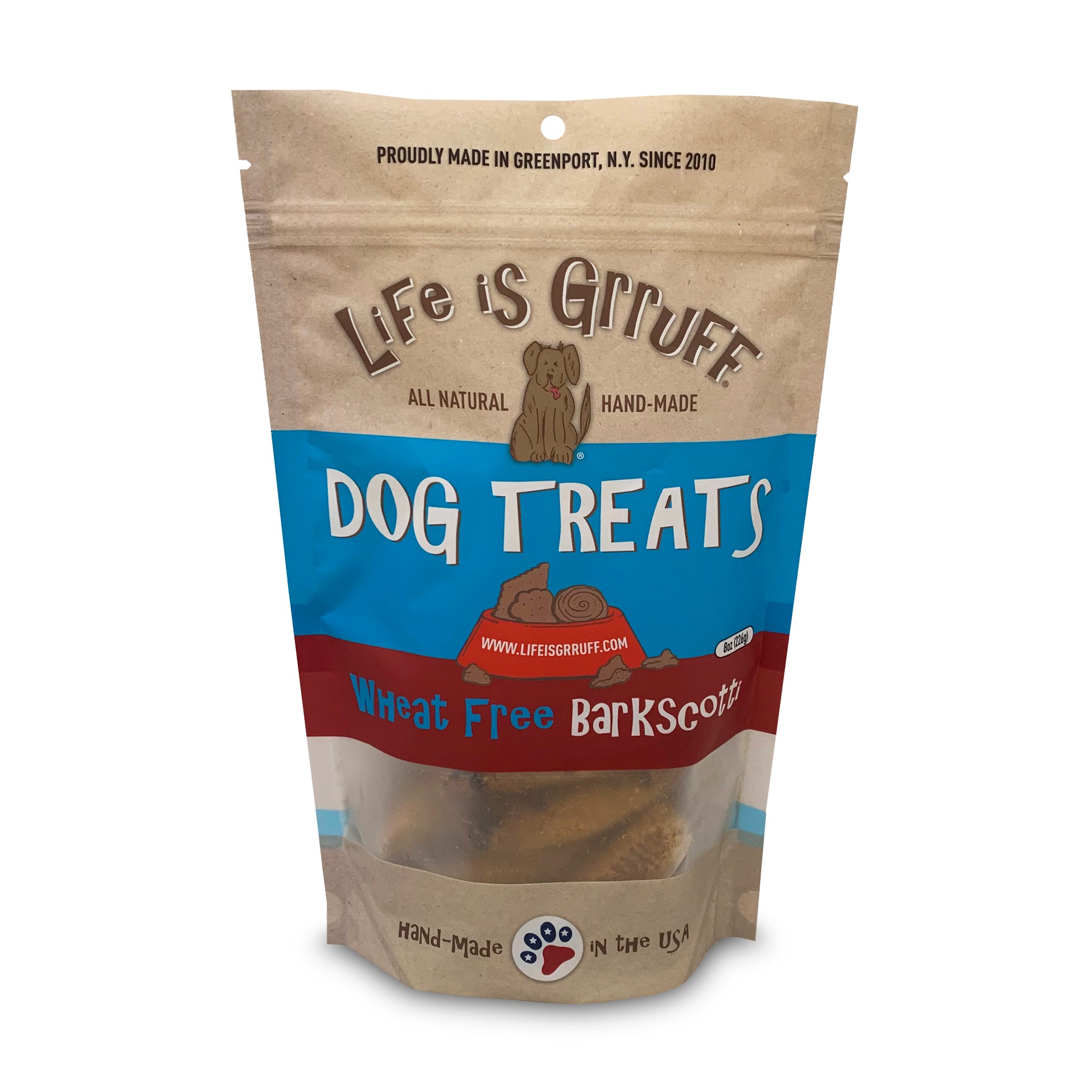 Life Is Grruff Wheat Free Barkscotti